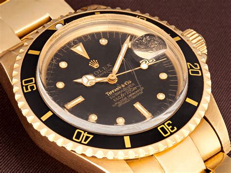 gold rolex face